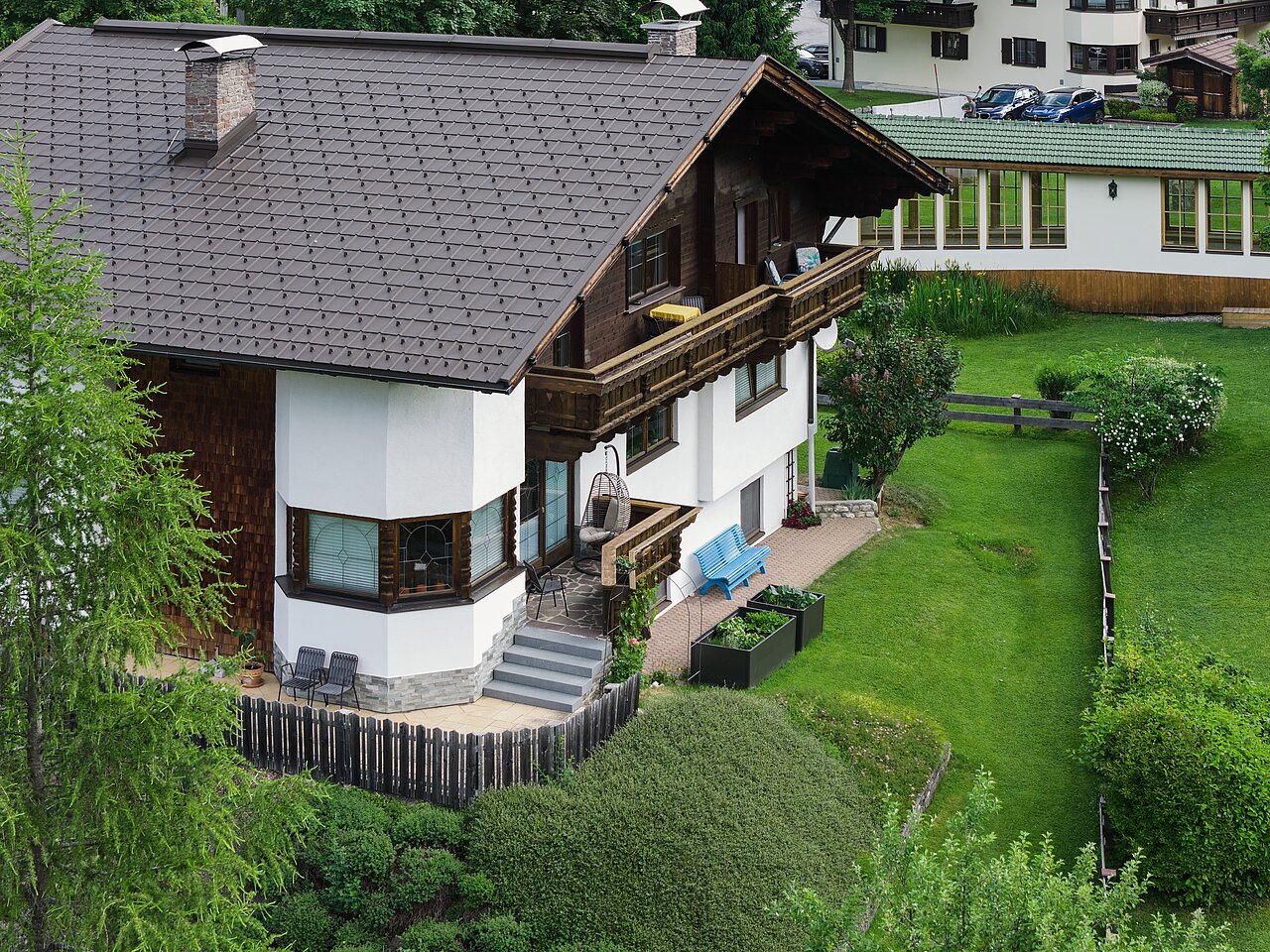 Ferienhaus Falger - Schräg von der Seite